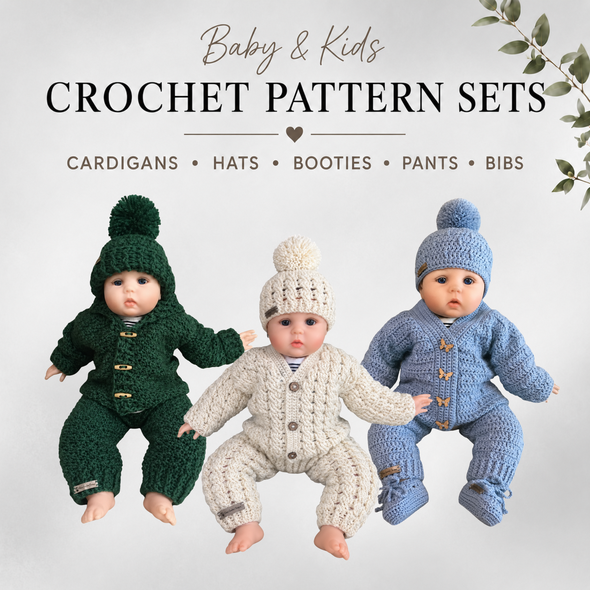 Baby & Kids Crochet Pattern Sets