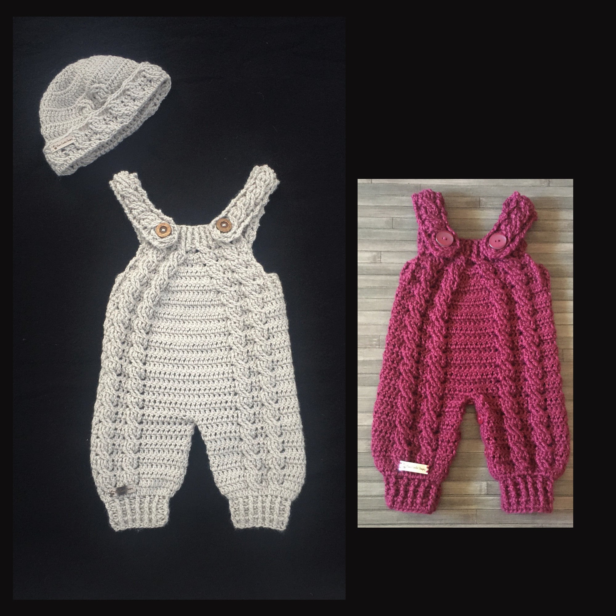 Hugo Crochet Baby Romper Crochet Pattern Baby to 2 Years – Lisa's