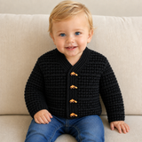 Crochet Baby & Kids Pattern Set – Aaron Cardigan, Hat & Pants