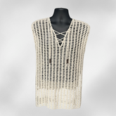 Cade Crochet Pattern Men's Mesh T-Shirt (S-5XL) – Digital PDF Pattern in English