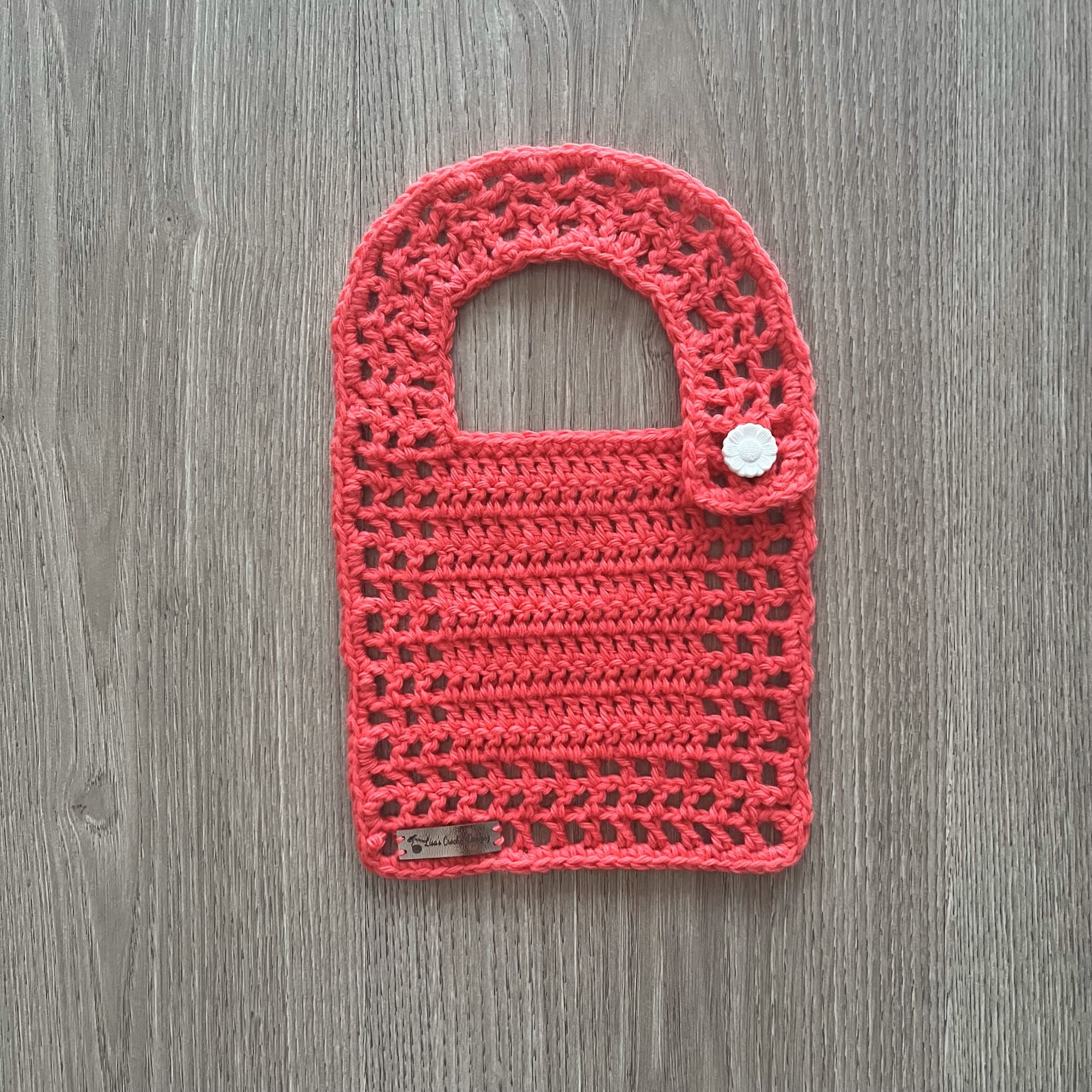 Coral Crochet Bib Crochet Pattern