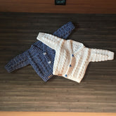Ethan Crochet Cardigan PDF Pattern – 3 to 10 Years – English Only
