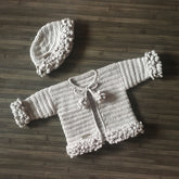 harriet crochet sweater and hat