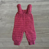 Crochet Baby Romper Pattern PDF – Hugo Cabled Romper (NB–2Y)