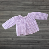 Isla Crochet Baby Cardigan 0 to 3 Months | Crochet Pattern PDF | English