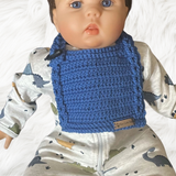 Jacob Crochet Baby Bib Pattern PDF – English Only | Instant Download