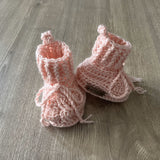 Lola Crochet Pattern Newborn Baby Cardigan, Hat & Booties Set PDF – English