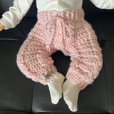 Crochet Baby Pants Pattern PDF – Lola Cabled Baby Trousers (NB–2Y)