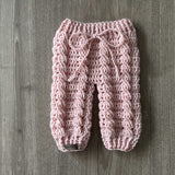 Crochet Baby Pants Pattern PDF – Lola Cabled Baby Trousers (NB–2Y)