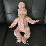 Crochet Baby Pattern PDF Collection – Lola Newborn Cardigan, Hat, Booties, Pants & Bib