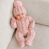 Crochet Baby Pattern PDF Collection – Lola Newborn Cardigan, Hat, Booties, Pants & Bib