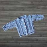 Lola Baby Cardigan to 2 Years | Crochet Pattern PDF | English