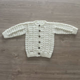 Lola Crochet Pattern – Cabled Cardigan (3-12 Years) | Digital PDF in English