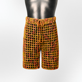 Crochet Mesh Men's Shorts Pattern (XXS–5XL) – Mirage Summer Shorts for Men & Women