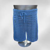 Ocean Crochet Pattern Men’s Shorts (S-5XL) – Digital PDF Pattern in English