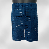 Ocean Crochet Pattern Men’s Shorts (S-5XL) – Digital PDF Pattern in English