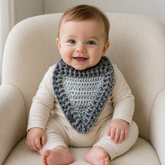 Crochet Baby Bandana Bib Pattern – Rebel Bandana Bib