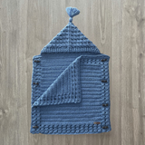 River Crochet Baby Cocoon Pattern (Newborn–12 Months) – English Only