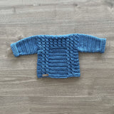 River Crochet Pullover Sweater Pattern – Baby to 12 Years | English PDF
