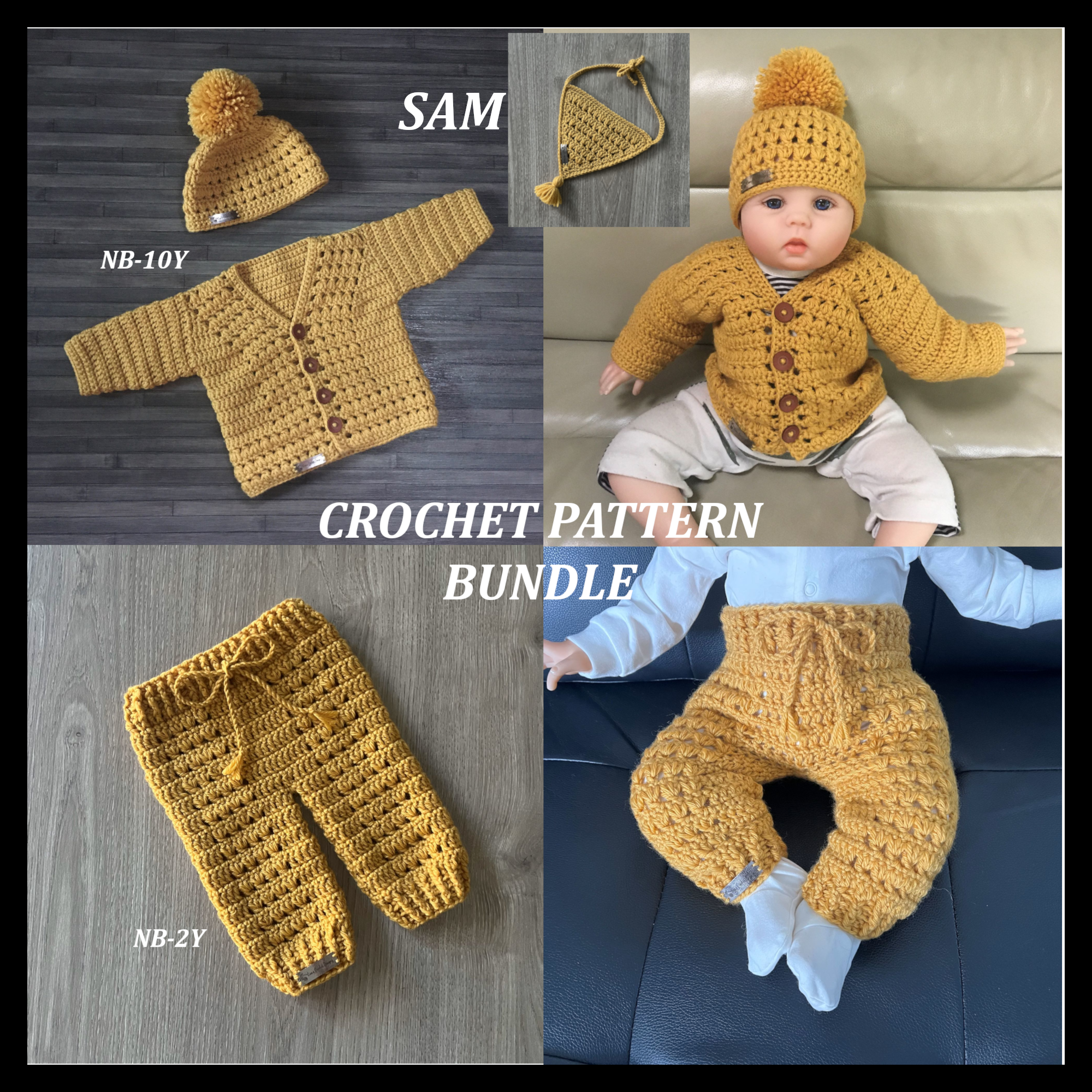 Gold deals baby sweater