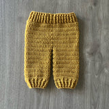Sam Crochet Baby Pants Pattern | Seamless Textured Baby Leggings | 6 Sizes Newborn-2Y | English PDF