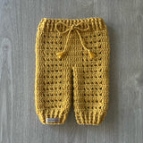 Sam Crochet Baby Pants Pattern | Seamless Textured Baby Leggings | 6 Sizes Newborn-2Y | English PDF