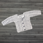 Stirling Crochet Baby Cardigan 0-3 Months | Crochet Pattern PDF | English