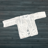 Summer Crochet Pattern PDF | Baby Cardigan (0-3 Months) | English