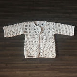 summer crochet baby sweater
