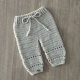 Crochet Baby Pants Pattern PDF – Zac Baby Trousers (NB–2Y)