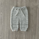 Zac Crochet Pattern - Baby Pants (Newborn to 2Y) | English PDF