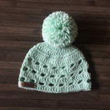 Adam crochet hat front