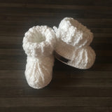 Corbin Newborn Baby Cardigan Hat and Booties Set | Crochet Pattern PDF | English