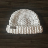 Corbin Newborn Baby Cardigan Hat and Booties Set | Crochet Pattern PDF | English