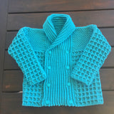 Dean Baby Cardigan Pattern to 2 Years | Crochet Pattern PDF | English