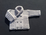 Dean Baby Cardigan Pattern to 2 Years | Crochet Pattern PDF | English