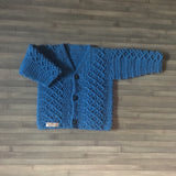 Devon Baby Cardigan to 2 Years | Crochet Pattern PDF | English