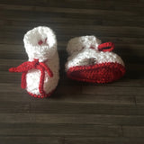 Holly Crochet Baby Christmas Cardigan Hat Booties Set | Crochet Pattern PDF | English