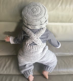 Hugo Baby Romper & Hat Set 0-3 Months | Crochet Pattern PDF | English