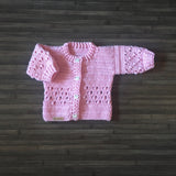 Izzy Baby Cardigan (0-2Y) Crochet Pattern PDF | English