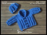 Jacob Baby Pants Crochet Pattern PDF | Newborn to 2 Years | English Only