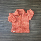 James Baby & Toddler Collared Cardigan Crochet Pattern | PDF | English