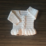 Leah Baby Cardigan – Baby to 2 Years | Crochet Pattern PDF | English
