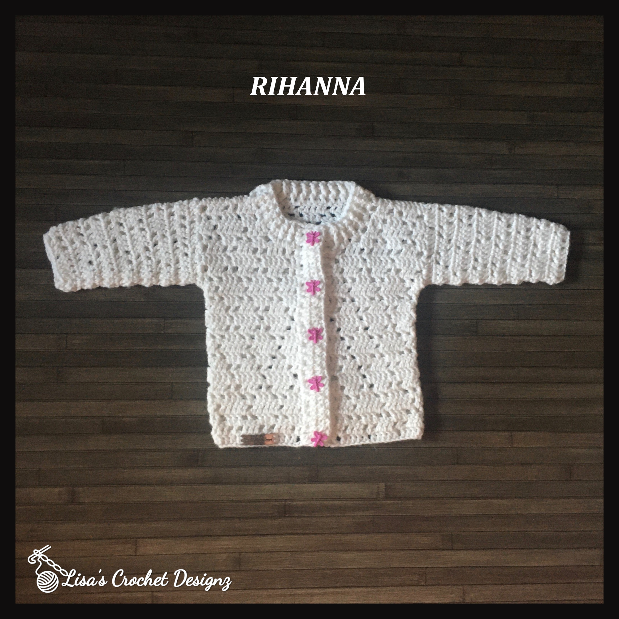 rihanna crochet baby sweater