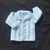 Zeb Crochet Baby Cardigan to 2 Years | Crochet Pattern PDF | English