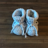 Zeb Baby Booties (Preemie to 12 Months) – English Only