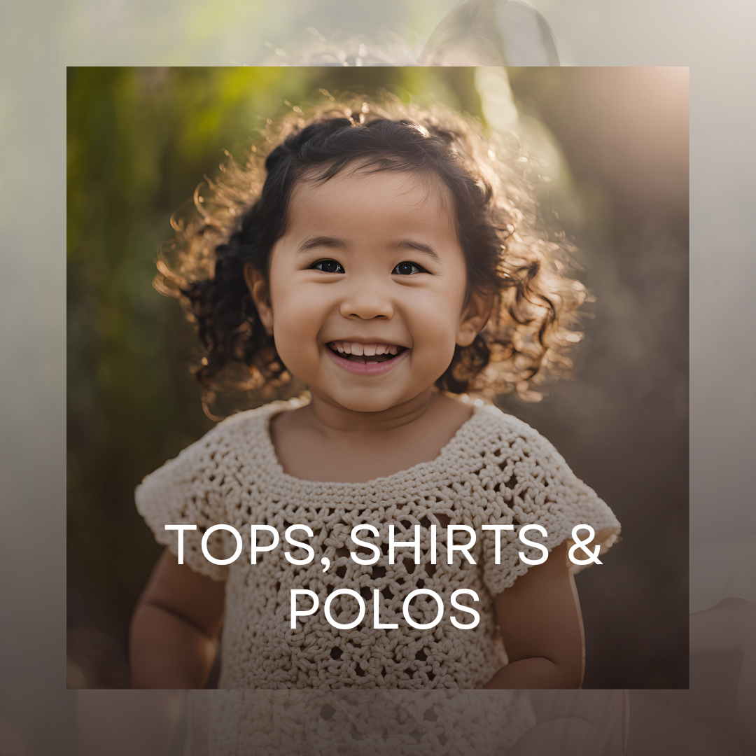 Tops, Shirts & Polos Crochet Patterns