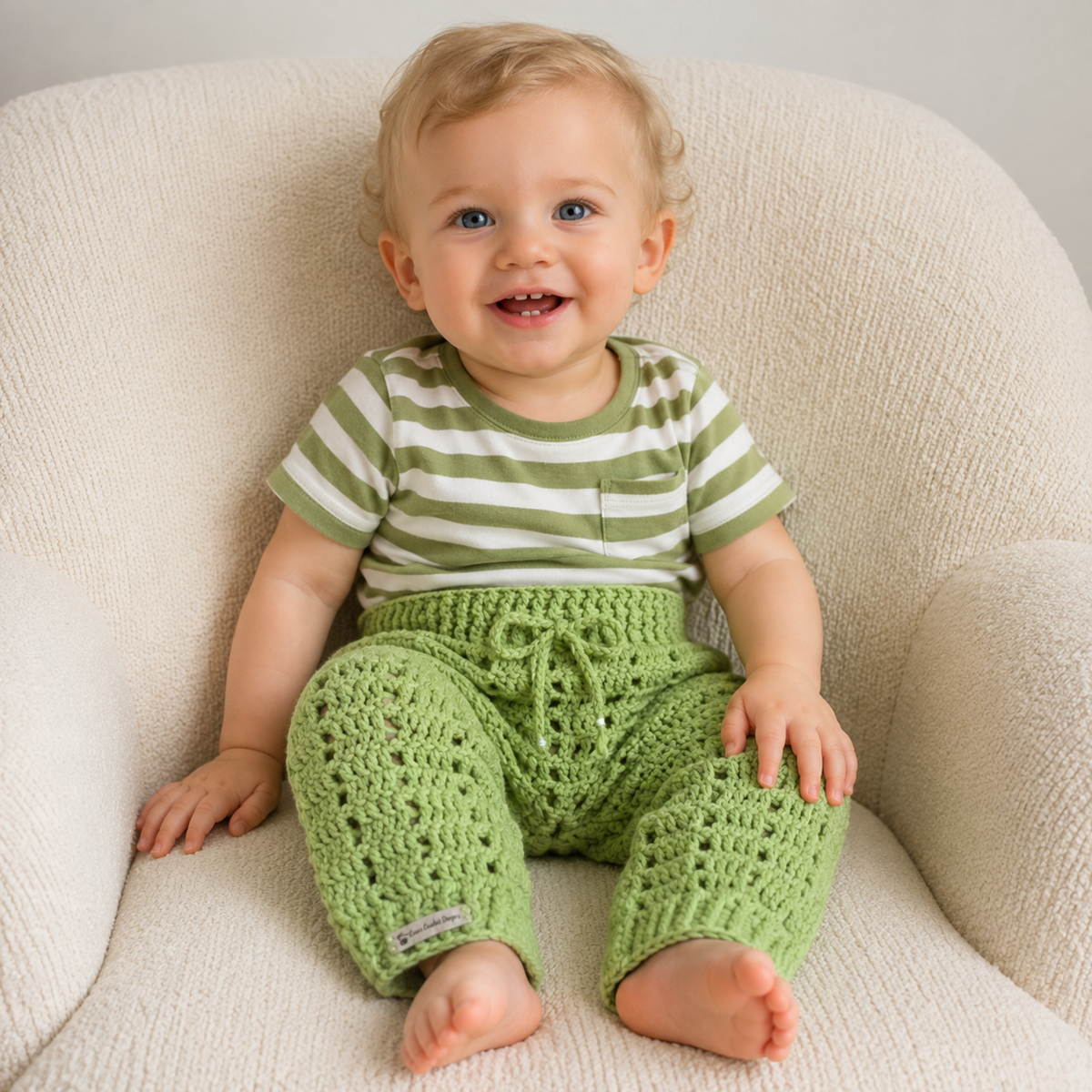 Crochet Baby Pants Pattern – Apple Baby Leggings (NB–2Y)