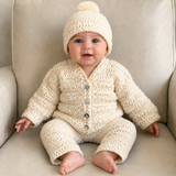 Crochet Baby & Kids Pattern Set – Ashley Cardigan, Hat & Pants