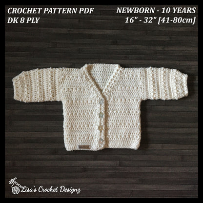 ashley crochet sweater pattern details